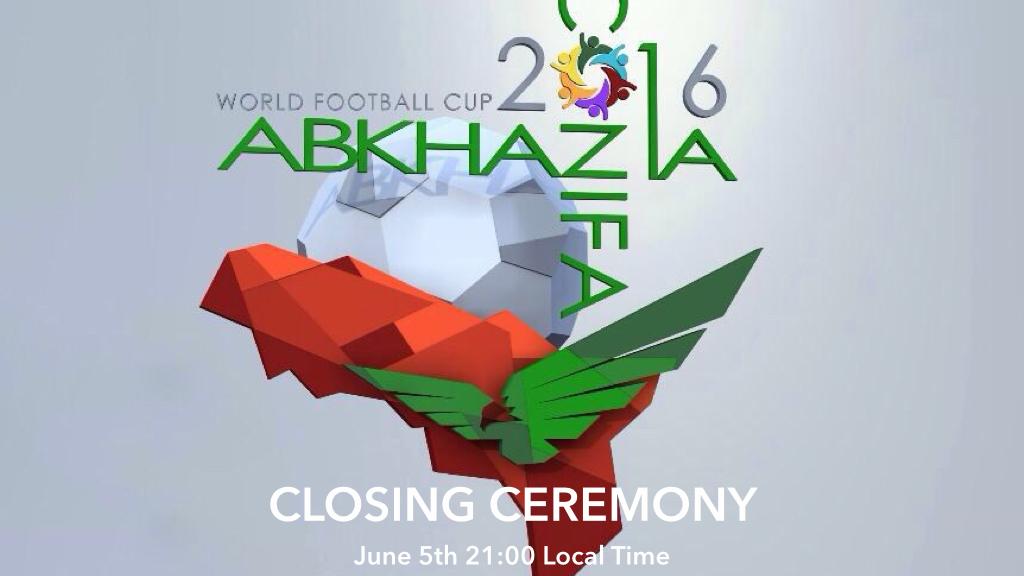CONIFA WFC 2016 - Closing Ceremony