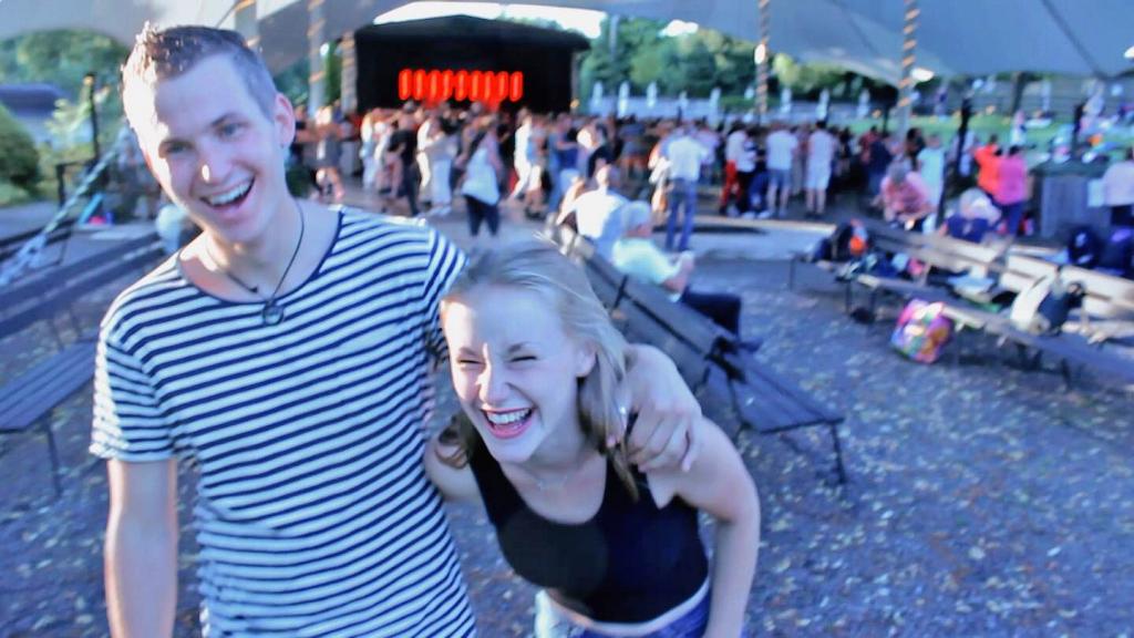 The dance at Hågelbyparken with the band Jannez | gomezdance.com ♥
