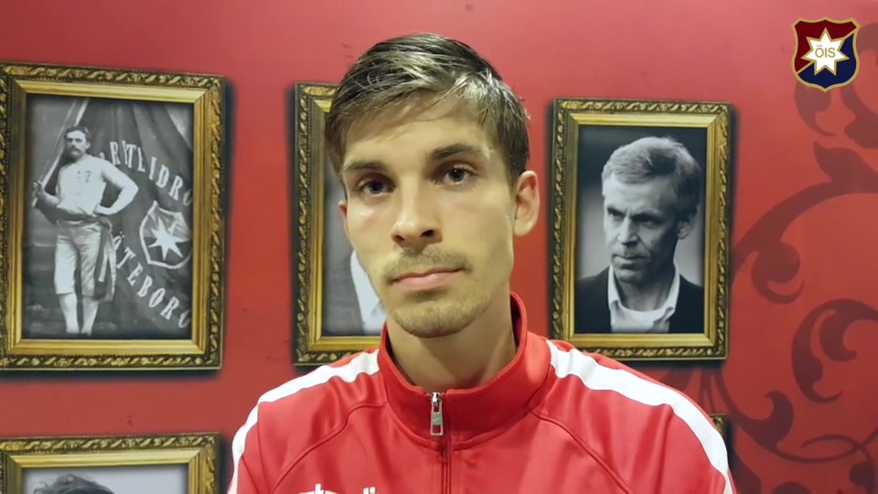 Segerintervju med målskytten Daniel Paulson