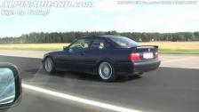 HD: ALPINA B3 3,2 Coupe vs BMW 540i E34 6-speed