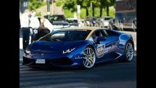 [4k] Gustav tries Lamborghini HURACÁN LP610-4 in Stockholm, Sweden in Ultra HD
