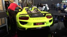 Acid Green Porsche 918 Spyder at Top Marques Monaco 2016 in Ultra HD 4k