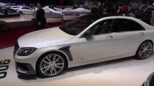[4k] Brabus Rocket 900 Mercedes S65 AMG V12 BiTurbo based MONSTER Geneva Salon 2015
