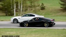 Ferrari 430 Scuderia vs BMW M6 Coupe V8 BiTurbo (both stock)