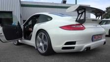 [4k] Ruf Rt12R 2WD Carreraweiss without integrated rollcage for minimum weight and 800+ HP