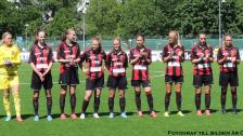 Målen i matchen mellan BP Dam och Forsby FF