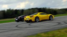 Ferrari 430 Scuderia vs Ferrari 458 Italia