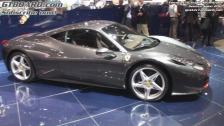1080p: Ferrari 458 Italia Grigio Silverstone at Geneva 2010