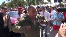 Xzibit and Team Betsafe at Miami Starting Grid Ocean Drive