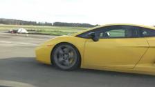 Uncut: Lamborghini LP560-4 E-gear vs Gallardo SE (520 HP) Race #2 from 28th Oct 2008