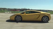 Nissan GTR vs Lamborghini Gallardo 500 HP EGear Tubi Exhaust