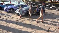 [4k] Finish line Ibiza Gumball 3000 Miami2Ibiza, who made it and which car was used to the most?