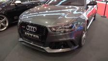 MTM Audi RS6 Avant Nardo Edition and MTM Audi RS4 Avant at Essen 2013