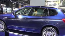 Overview BMW ALPINA stand ALPINA B3 BiTurbo Allrad, D4 biTurbo, D5 BiTurbo and XD3 BiTurbo