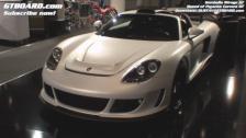 HD: Gemballa Mirage GT Porsche Carrera GT Matte Pearl White based conversion