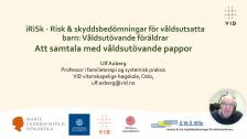 iRiSk - Att samtala med våldsutövande pappor