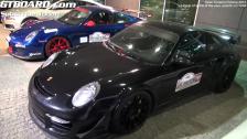 GT Polonia: overview of some participating cars at our hotel
