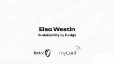 Elsa Westin at myConf 2023