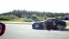 Nissan GT-R vs Ferrari 599 GTB F1 both stock x 2 races : GTBoard.com Classics now in 1080p