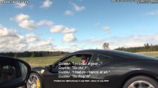 F10 BMW M5 vs Ferrrari 458 Italia with Sophie
