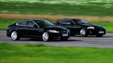 HD+: Jaguar XFR vs Jaguar XKR 510 HP: GTBOARD.com