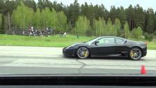 Uncut Ferrari 430 Scuderia vs Manhart Racing BMW M6 Coupe MH6 700 V8 BiTurbo