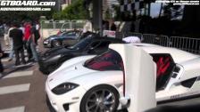 Koenigsegg CCX on Monaco streets (Swedish Snow White)