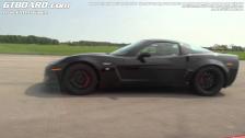 Corvette Z06 Akrapovic exhaust vs Katech Z06 big cam, longtube headers and race cats 630 HP)