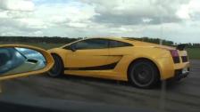 Lamborghini Gallardo 500 HP E-gear (Tubi exhaust) vs Gallardo Superleggera 530 HP