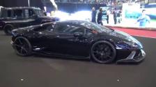 [4k] DMC Lamborghini Huracan and Mercedes G63 AMG at Geneva 2016