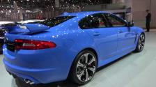 Jaguar XFR-S at Geneva Slaon 2013: lightweight BMW M5 F10 competitor for 2013+