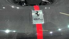 Ferrari 458 Speciale interior and engine open Frankfurt 2013