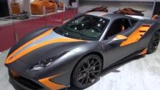 Nimrod LeMans Ferrari 488 GTB at Geneva Salon 2016