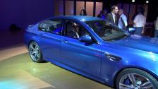BMW M5 F10 walkaround Monte Carlo Blue