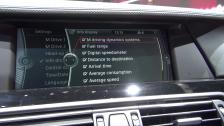 Testing out BMW M5 F10 M Drive settings at Frankfurt Salon 2011