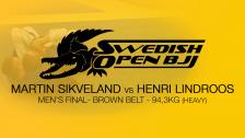 [SWOPBJJ 2016] Final: Max Lindblad vs Vegard Randaberg