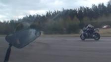 BMW S1000RR vs Lamborghini Gallardo Twin Turbo Titan Motorsport Low Boost