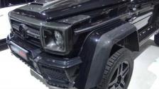 [4k] Brabus G500 4x4^2 gorgeous carbonfibreparts at Frankfurt 2015 in Ultra HD