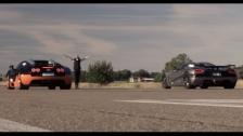 Ultra HD 4K RACE from dig 1200 HP Bugatti Veyron Vitesse vs Koenigsegg Agera R- presented by Samsung