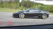 Ferrari 360 Challenge Stradale (straight pipe) vs Ferrari 430 Scuderia