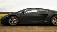 HD: Lamborghini LP560-4 vs Porsche 911 Turbo (997) manual Race 2