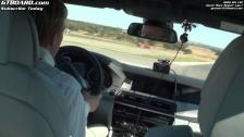 Lap 1 BMW M5 F10 Ascari cam 2 with wide angle