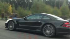 Mercedes SL65 AMG Black Series vs JRM Racing Nissan GTR E85-powered Cam #2