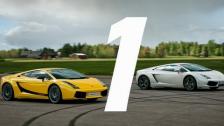 HD: Superleggera vs LP560-4 Lamborghini Gallardo: GTBOARD.com