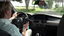 G-Power Hurricane RR BMW M5 800 HP V10 bi-kompressor shorter testdrive on countryroads from 2010
