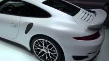 Porsche 991 Turbo engine hood opened (sort of, its SMALL!) 911 Turbo