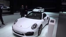 Porsche 991 Turbo or 991 GT3 (911) white or pearlwhite at Frankfurt 2013