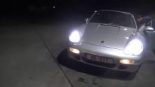 [4k] Arktissilver Porsche 911 Turbo 993-generation, the last aircooled Turbo in Ultra HD 4k
