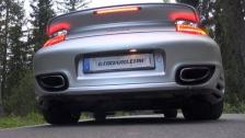 Launch Control with Porsche 911 Turbo PDK and exterior view