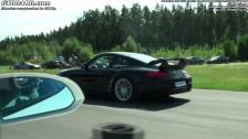 Lamborghini LP560-4 Gallardo vs Porsche 997 GT2 x 2 races GTBoard Classics now in 1080p